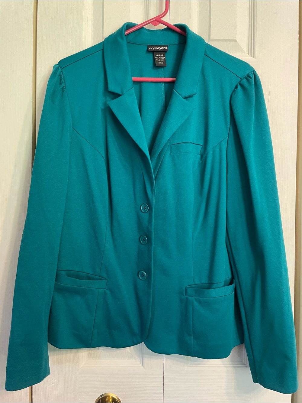 Lane Bryant Teal Women's Blazer Jacket